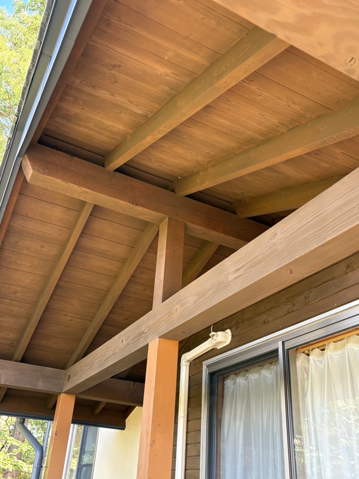 伊那市 木部塗装工事