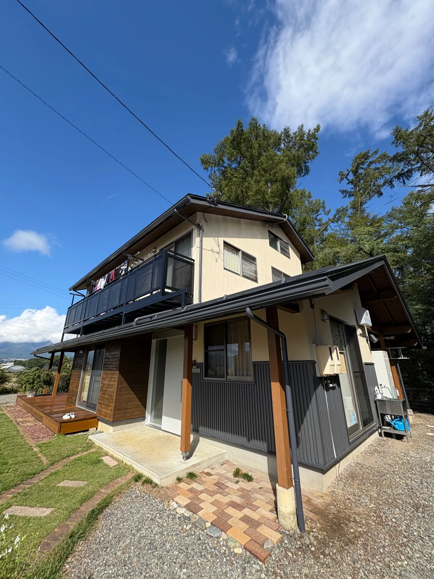 伊那市 屋根、外壁塗装工事