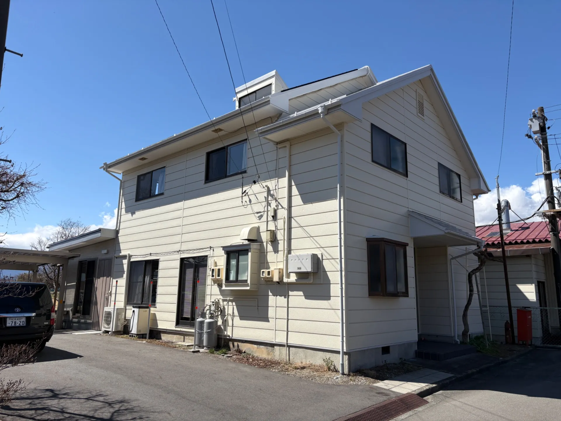 【駒ヶ根市 外壁塗装】遮熱フッ素で夏の暑さ対策|20年耐久の屋根・外壁塗装工事